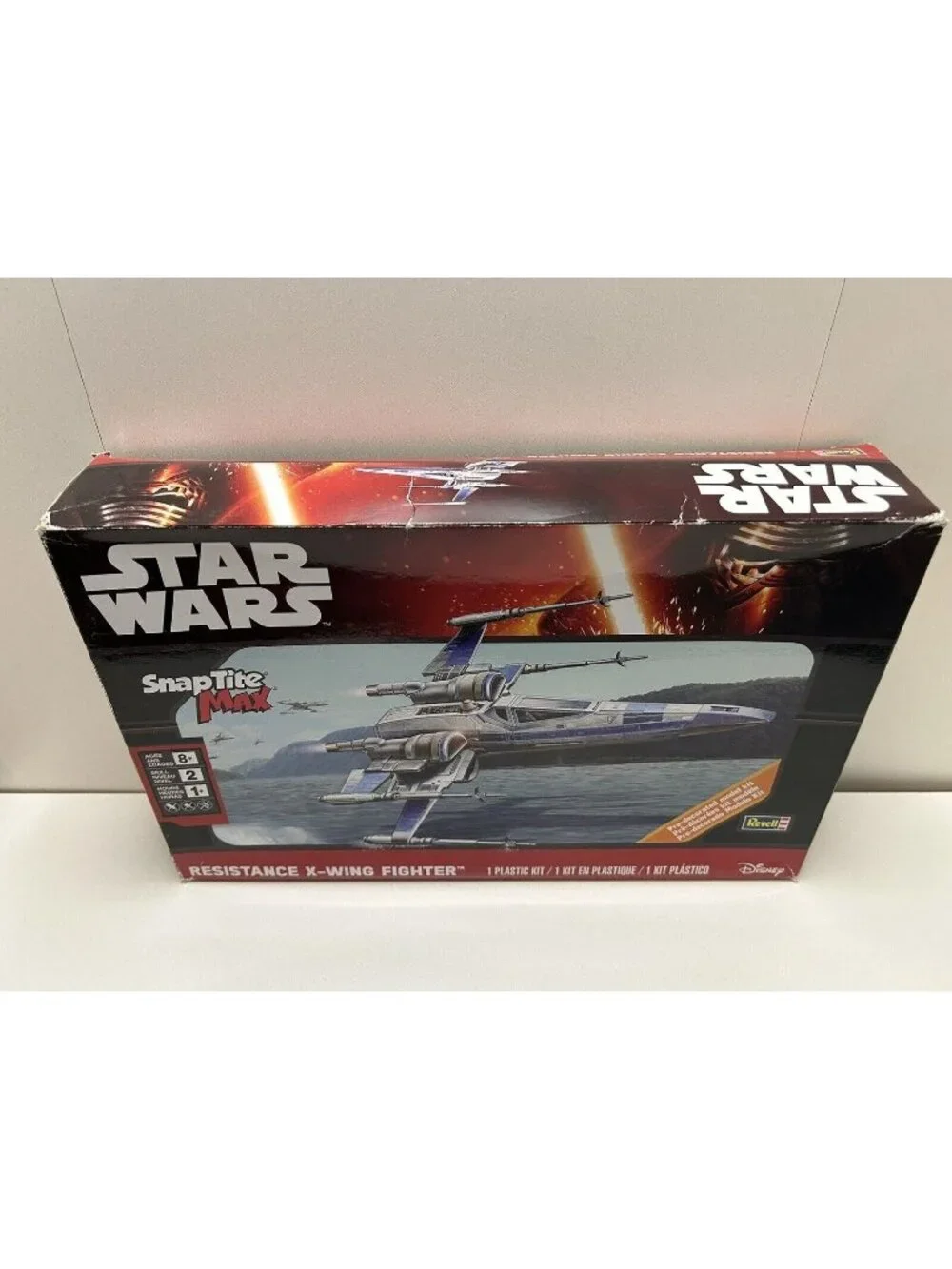 Revell 85-1823 1:57 Star Wars Resistance X-wing Fighter Plastic Model Kit Open